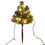 Árboles de Navidad para caminos 6 uds PVC 45 LED blanco cálido de vidaXL, Arboles de navidad - Ref: Foro24-344658, Precio: 29...