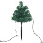 Árboles de Navidad para caminos 6 uds PVC 45 LED blanco cálido de vidaXL, Arboles de navidad - Ref: Foro24-344658, Precio: 29...