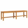 Conjunto de Comedor de Jardín 3 pcs Marrón 150 x 90 x 74 cm