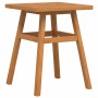 Juego Bistro de Jardín 3 pcs Marrón madera maciza de acacia