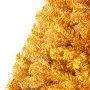Half artificial Christmas tree with golden PVC support 210 cm by vidaXL, Christmas trees - Ref: Foro24-344693, Price: 22,97 €...