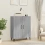 Aparador de madera contrachapada gris Sonoma 70x34x90 cm de vidaXL, Aparadores - Ref: Foro24-817331, Precio: 76,85 €, Descuen...