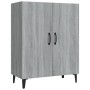 Aparador de madera contrachapada gris Sonoma 70x34x90 cm de vidaXL, Aparadores - Ref: Foro24-817331, Precio: 80,55 €, Descuen...