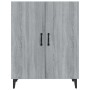 Aparador de madera contrachapada gris Sonoma 70x34x90 cm de vidaXL, Aparadores - Ref: Foro24-817331, Precio: 80,55 €, Descuen...