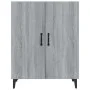 Aparador de madera contrachapada gris Sonoma 70x34x90 cm de vidaXL, Aparadores - Ref: Foro24-817331, Precio: 76,85 €, Descuen...