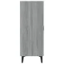 Sonoma gray plywood sideboard 70x34x90 cm by vidaXL, Sideboards - Ref: Foro24-817331, Price: 76,85 €, Discount: %