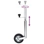 Jockey wheel for trailer 48 mm galvanized steel by vidaXL, Trailers for goods and transport - Ref: Foro24-152236, Price: 40,0...