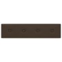 Wall panels 12 pcs brown synthetic leather 60x15 cm 1.08 m² by vidaXL, Wall covering - Ref: Foro24-343987, Price: 28,22 €, Di...