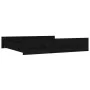 Cajones de cama 2 unidades madera maciza de pino negro de vidaXL, Camas y accesorios - Ref: Foro24-814988, Precio: 114,82 €, ...