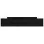 Cajones de cama 2 unidades madera maciza de pino negro de vidaXL, Camas y accesorios - Ref: Foro24-814988, Precio: 114,82 €, ...