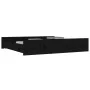 Cajones de cama 2 unidades madera maciza de pino negro de vidaXL, Camas y accesorios - Ref: Foro24-814988, Precio: 114,82 €, ...