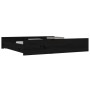 Cajones de cama 2 unidades madera maciza de pino negro de vidaXL, Camas y accesorios - Ref: Foro24-814993, Precio: 109,11 €, ...
