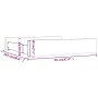Cajones de cama 2 unidades madera maciza de pino negro de vidaXL, Camas y accesorios - Ref: Foro24-814993, Precio: 109,11 €, ...