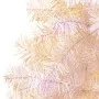 Árbol Navidad artificial puntas iridiscentes PVC blanco 210 cm de vidaXL, Arboles de navidad - Ref: Foro24-344636, Precio: 41...