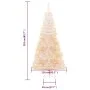 Artificial Christmas tree iridescent tips white PVC 210 cm by vidaXL, Christmas trees - Ref: Foro24-344636, Price: 42,00 €, D...