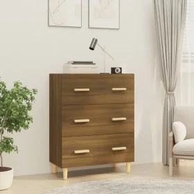 Sideboard aus braunem Eichensperrholz, 70 x 34 x 90 cm von vidaXL, Sideboards - Ref: Foro24-817347, Preis: 77,14 €, Rabatt: %