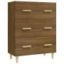Sideboard aus braunem Eichensperrholz, 70 x 34 x 90 cm von vidaXL, Sideboards - Ref: Foro24-817347, Preis: 77,14 €, Rabatt: %