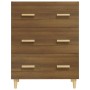 Sideboard aus braunem Eichensperrholz, 70 x 34 x 90 cm von vidaXL, Sideboards - Ref: Foro24-817347, Preis: 84,32 €, Rabatt: %