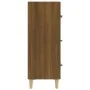Sideboard aus braunem Eichensperrholz, 70 x 34 x 90 cm von vidaXL, Sideboards - Ref: Foro24-817347, Preis: 77,14 €, Rabatt: %
