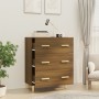 Sideboard aus braunem Eichensperrholz, 70 x 34 x 90 cm von vidaXL, Sideboards - Ref: Foro24-817347, Preis: 84,32 €, Rabatt: %