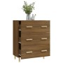 Sideboard aus braunem Eichensperrholz, 70 x 34 x 90 cm von vidaXL, Sideboards - Ref: Foro24-817347, Preis: 84,32 €, Rabatt: %