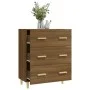 Sideboard aus braunem Eichensperrholz, 70 x 34 x 90 cm von vidaXL, Sideboards - Ref: Foro24-817347, Preis: 77,14 €, Rabatt: %