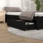Bettschubladen 4 Einheiten aus massivem schwarzem Kiefernholz von vidaXL, Betten und Zubehör - Ref: Foro24-815003, Preis: 102...