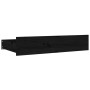 Cajones de cama 4 unidades madera maciza de pino negro de vidaXL, Camas y accesorios - Ref: Foro24-815003, Precio: 103,09 €, ...
