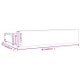 Cajones de cama 4 unidades madera maciza de pino negro de vidaXL, Camas y accesorios - Ref: Foro24-815003, Precio: 103,09 €, ...