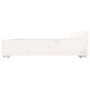 Cajones de cama 4 unidades madera maciza de pino blanco de vidaXL, Camas y accesorios - Ref: Foro24-815000, Precio: 121,86 €,...