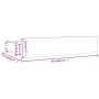 Cajones de cama 4 unidades madera maciza de pino blanco de vidaXL, Camas y accesorios - Ref: Foro24-815000, Precio: 121,86 €,...