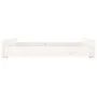 Cajones de cama 2 unidades madera maciza de pino blanco de vidaXL, Camas y accesorios - Ref: Foro24-814990, Precio: 84,63 €, ...