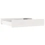 Cajones de cama 2 unidades madera maciza de pino blanco de vidaXL, Camas y accesorios - Ref: Foro24-814990, Precio: 84,63 €, ...