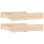 Bed drawers 2 units solid pine wood by vidaXL, Beds and accessories - Ref: Foro24-814984, Price: 96,82 €, Discount: %