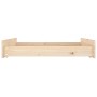 Bed drawers 2 units solid pine wood by vidaXL, Beds and accessories - Ref: Foro24-814984, Price: 96,82 €, Discount: %