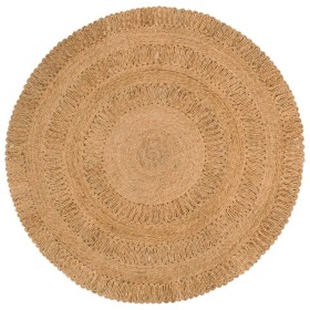 Runder, handgeflochtener Juteteppich, 150 cm von vidaXL, Teppiche - Ref: Foro24-344951, Preis: 107,05 €, Rabatt: %