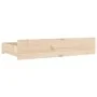 Cajones de cama 4 unidades madera maciza de pino de vidaXL, Camas y accesorios - Ref: Foro24-814999, Precio: 101,35 €, Descue...