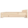 Cajones de cama 4 unidades madera maciza de pino de vidaXL, Camas y accesorios - Ref: Foro24-814999, Precio: 102,74 €, Descue...