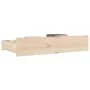 Cajones de cama 4 unidades madera maciza de pino de vidaXL, Camas y accesorios - Ref: Foro24-814999, Precio: 101,35 €, Descue...