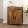 Eiche geräuchert Holzwerkstoff Anrichte 69,5x34x90 cm von vidaXL, Sideboards - Ref: Foro24-817360, Preis: 69,53 €, Rabatt: %