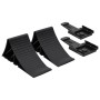 Wheel chocks 2 units plastic 25x10x11.5 cm by vidaXL, Vehicle wheel chocks - Ref: Foro24-152242, Price: 18,59 €, Discount: %