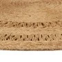 Jute Round Hand Braided Area Rug 120cm by vidaXL, Rugs - Ref: Foro24-344962, Price: 67,76 €, Discount: %