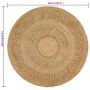 Runder, handgeflochtener Juteteppich, 120 cm von vidaXL, Teppiche - Ref: Foro24-344962, Preis: 67,76 €, Rabatt: %