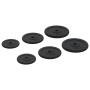 Gusseisen-Hantelscheiben 6 Stück 30 kg von vidaXL, freies Gewicht - Ref: Foro24-93639, Preis: 97,78 €, Rabatt: %