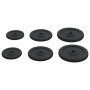 Gusseisen-Hantelscheiben 6 Stück 30 kg von vidaXL, freies Gewicht - Ref: Foro24-93639, Preis: 97,78 €, Rabatt: %