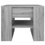 Sonoma-Couchtisch aus grauem Sperrholz, 55,5 x 55 x 45 cm von vidaXL, Couchtisch - Ref: Foro24-816932, Preis: 50,55 €, Rabatt: %