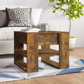 Couchtisch Holzwerkstoff Räuchereiche 55,5x55x45 cm von vidaXL, Couchtisch - Ref: Foro24-816931, Preis: 42,28 €, Rabatt: %