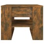 Couchtisch Holzwerkstoff Räuchereiche 55,5x55x45 cm von vidaXL, Couchtisch - Ref: Foro24-816931, Preis: 42,81 €, Rabatt: %