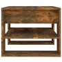 Couchtisch Holzwerkstoff Räuchereiche 55,5x55x45 cm von vidaXL, Couchtisch - Ref: Foro24-816931, Preis: 42,81 €, Rabatt: %