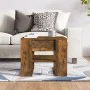 Mesa de centro madera de ingeniería roble ahumado 55,5x55x45 cm de vidaXL, Mesas de centro - Ref: Foro24-816931, Precio: 42,2...